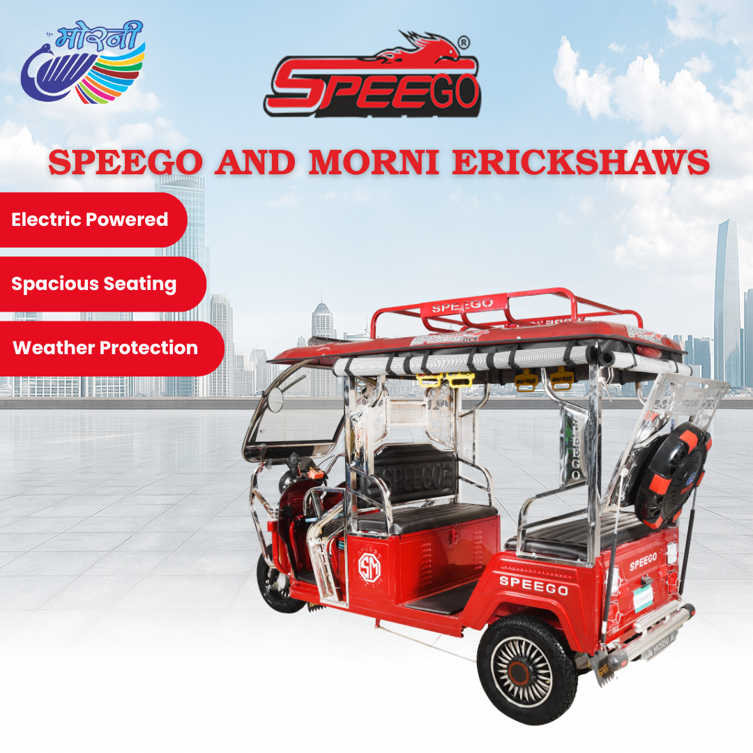 Speego DLX  E Rickshaws Manufacturer in India