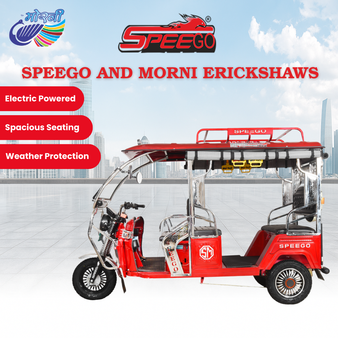 Speego DLX  E Rickshaws Manufacturer in India